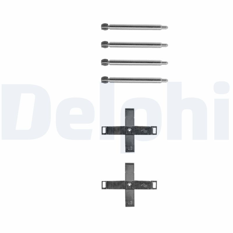 Комплектующие колодки дискового тормоза DELPHI LX0268