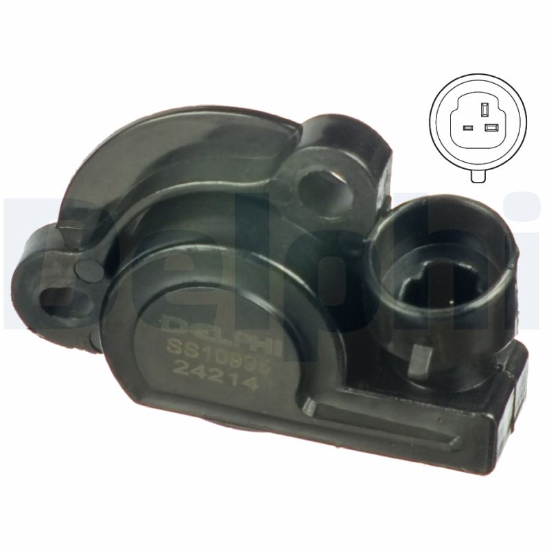 Датчик положение дроссельной заслонки DELPHI SS10995-12B1