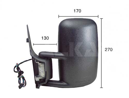 Наружное зеркало ALKAR 9225910