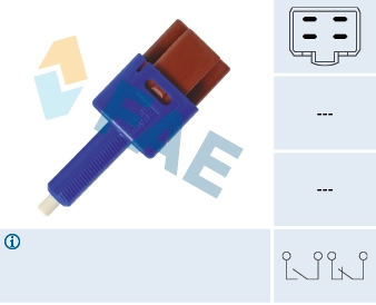 Выключатель фонаря сигнала торможения FAE 24454