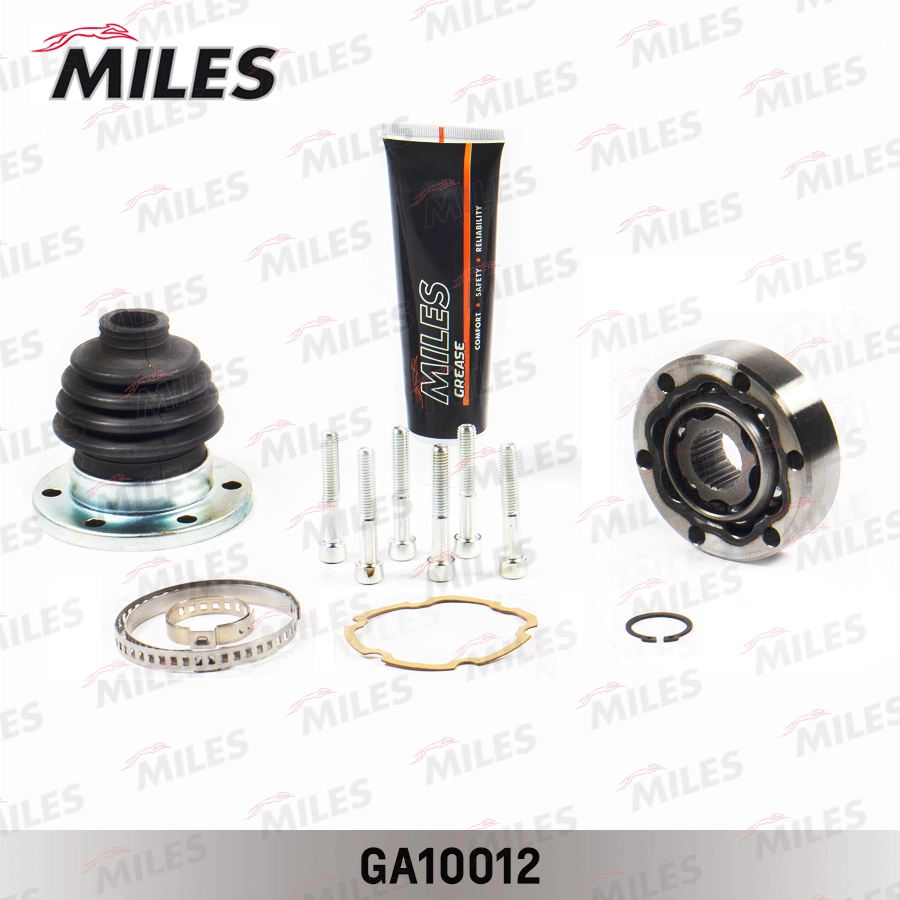 Шарнирный комплект приводной вал MILES GA10012