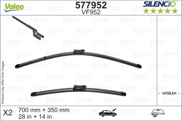 Щетка стеклоочистителя VALEO 577952