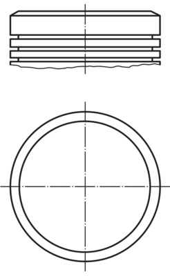 Поршень MAHLE/KNECHT 040 04 01