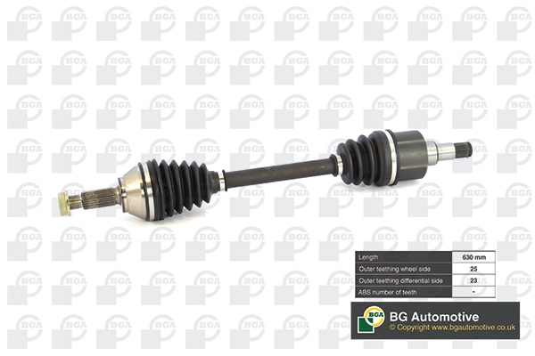 Приводной вал BGA DS2301L