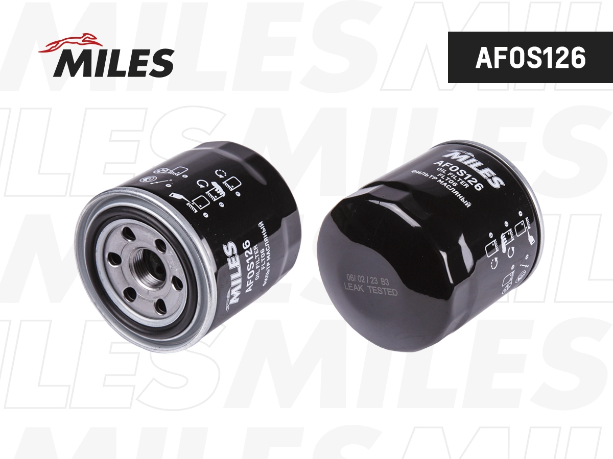 Масляный фильтр MILES AFOS126