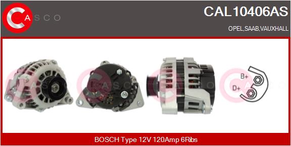 Генератор CASCO CAL10406AS