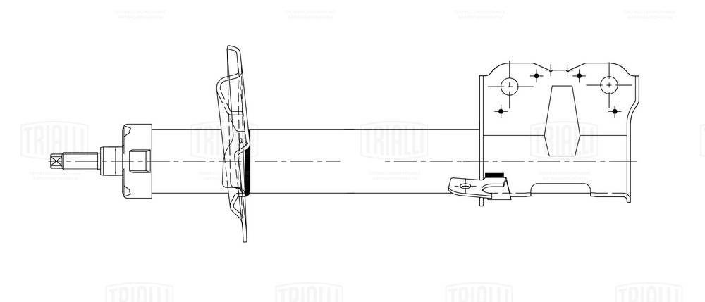 Амортизатор TRIALLI AG11162