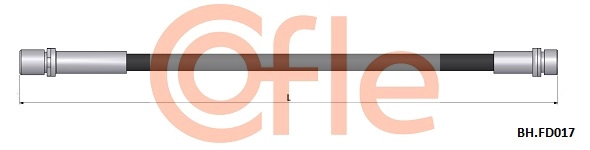 Тормозной шланг COFLE 92BHTY017