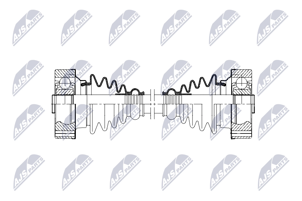 Приводной вал NTY NPW-VW-198