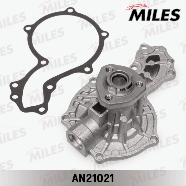 Водяной насос охлаждение двигателя MILES AN21021