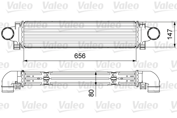 Интеркулер VALEO 818646