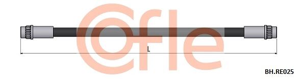 Тормозной шланг COFLE 92.BH.RE025