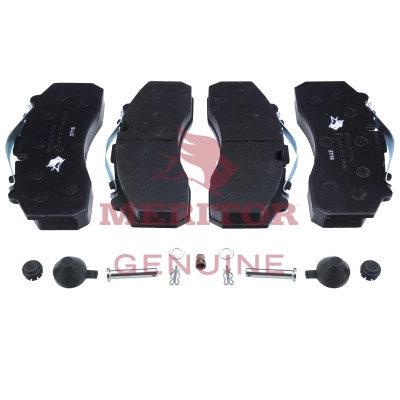 Комплект тормозных колодок дисковый тормоз brake pad kit (pad retainer included)