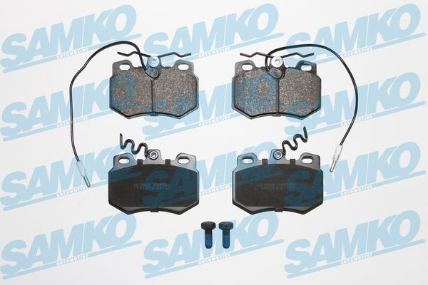 Комплект тормозных колодок дисковый тормоз SAMKO 5SP282