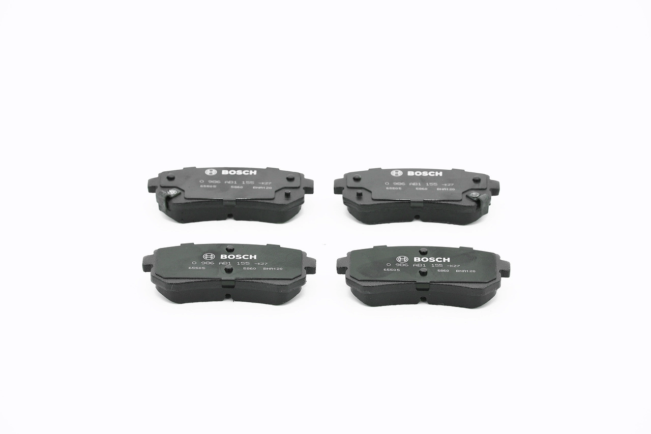 Комплект тормозных колодок дисковый тормоз BOSCH 0 986 AB1 155