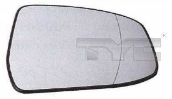 Зеркальное стекло наружное зеркало TYC 310-0117-1