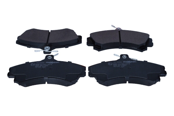 Комплект тормозных колодок дисковый тормоз MAXGEAR 19-0550