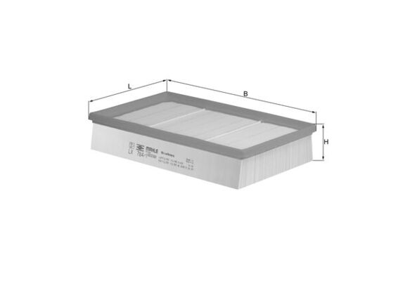 Воздушный фильтр MAHLE/KNECHT LX 784/1