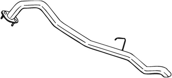 Труба выхлопного газа BOSAL 451363