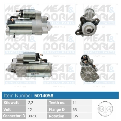 Стартер MEAT & DORIA 5014058