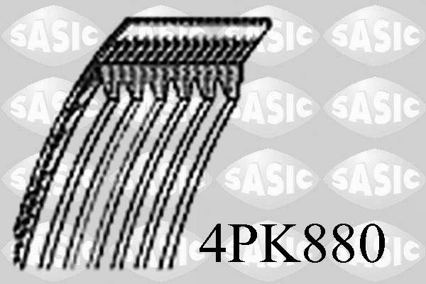 Поликлиновой ремень SASIC 4PK880
