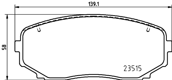 Комплект тормозных колодок дисковый тормоз HELLA/BEHR/PAGID 8DB 355 037-911