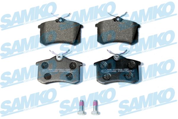 Комплект тормозных колодок дисковый тормоз SAMKO 5SP634