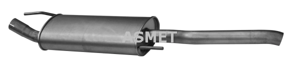 Глушитель выхлопных газов конечный ASMET 03.047