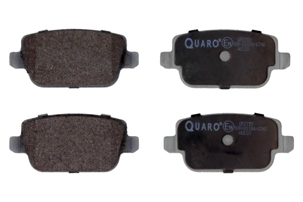 Комплект тормозных колодок дисковый тормоз QUARO QP2719