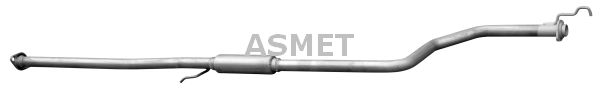 Средний глушитель выхлопных газов ASMET 13.009