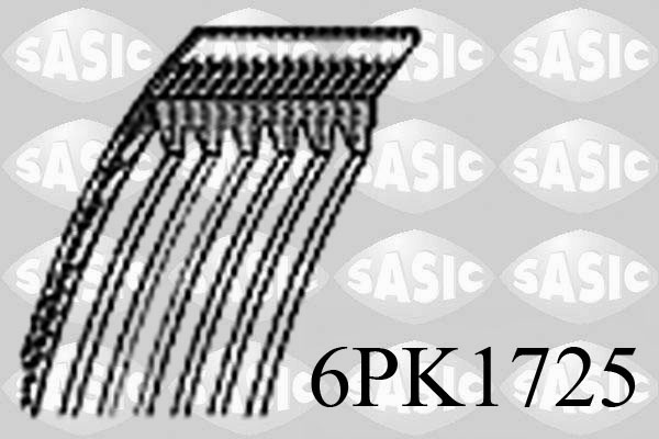 Поликлиновой ремень SASIC 6PK1725