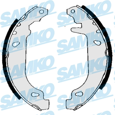 Комплект тормозных колодок SAMKO 84880