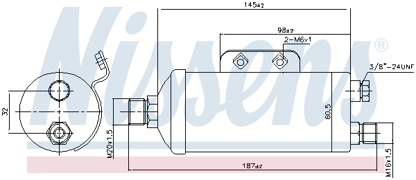 Осушитель кондиционер NISSENS 95354