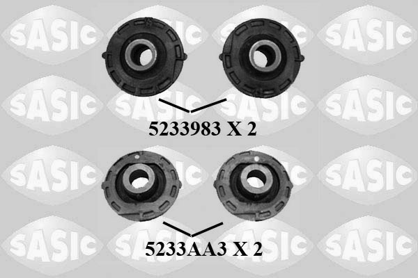 Ремкомплект поперечный рычаг подвески SASIC 7960004
