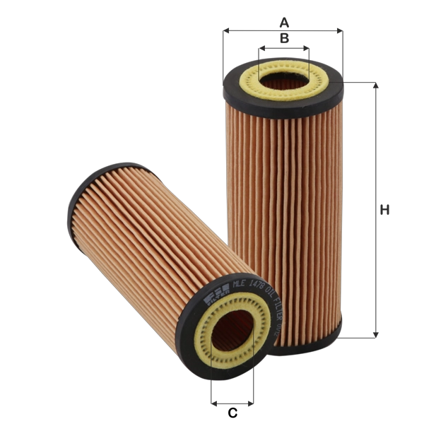 Масляный фильтр FIL FILTER MLE 1478