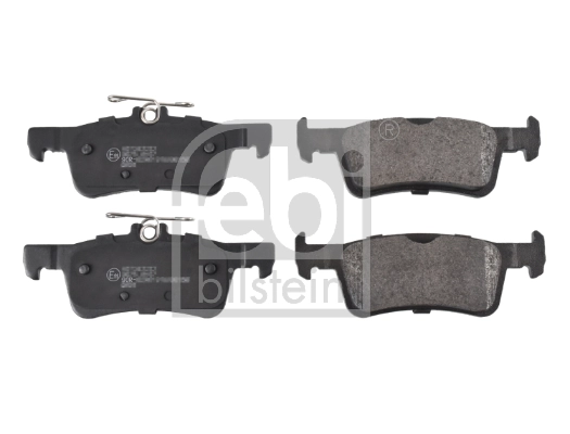 Комплект тормозных колодок дисковый тормоз FEBI BILSTEIN 116240