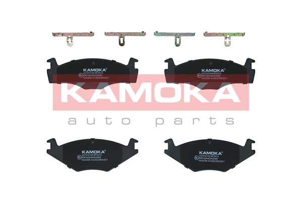 Комплект тормозных колодок дисковый тормоз KAMOKA JQ1012144