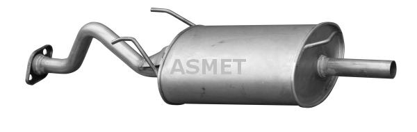 Глушитель выхлопных газов конечный ASMET 13.022