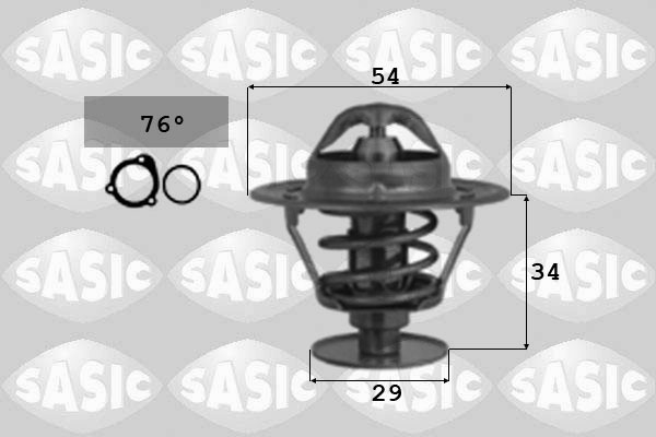 Термостат охлаждающая жидкость SASIC 3306040