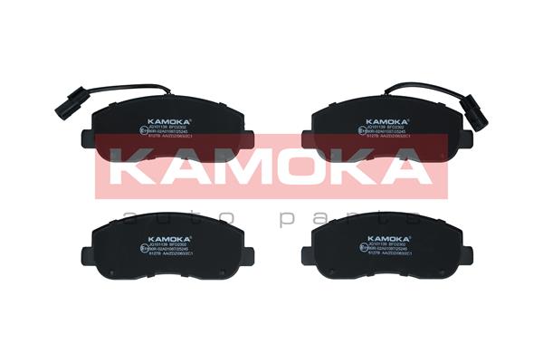 Комплект тормозных колодок дисковый тормоз KAMOKA JQ101139