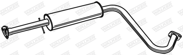 Средний глушитель выхлопных газов WALKER PRODUCTS 22011