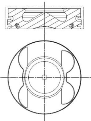 Поршень MAHLE/KNECHT 001PI00107002