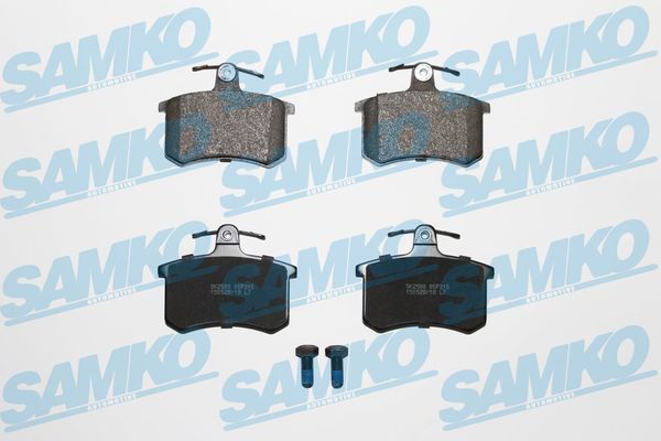 Комплект тормозных колодок дисковый тормоз SAMKO 5SP215