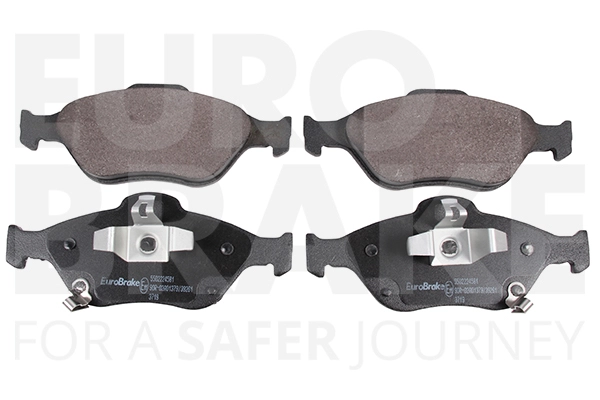Комплект тормозных колодок дисковый тормоз EUROBRAKE 5502224581