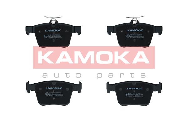 Комплект тормозных колодок дисковый тормоз KAMOKA JQ101187