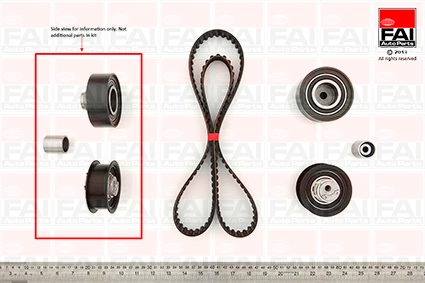 Комплект ремня грм FAI AUTOPARTS TBK147