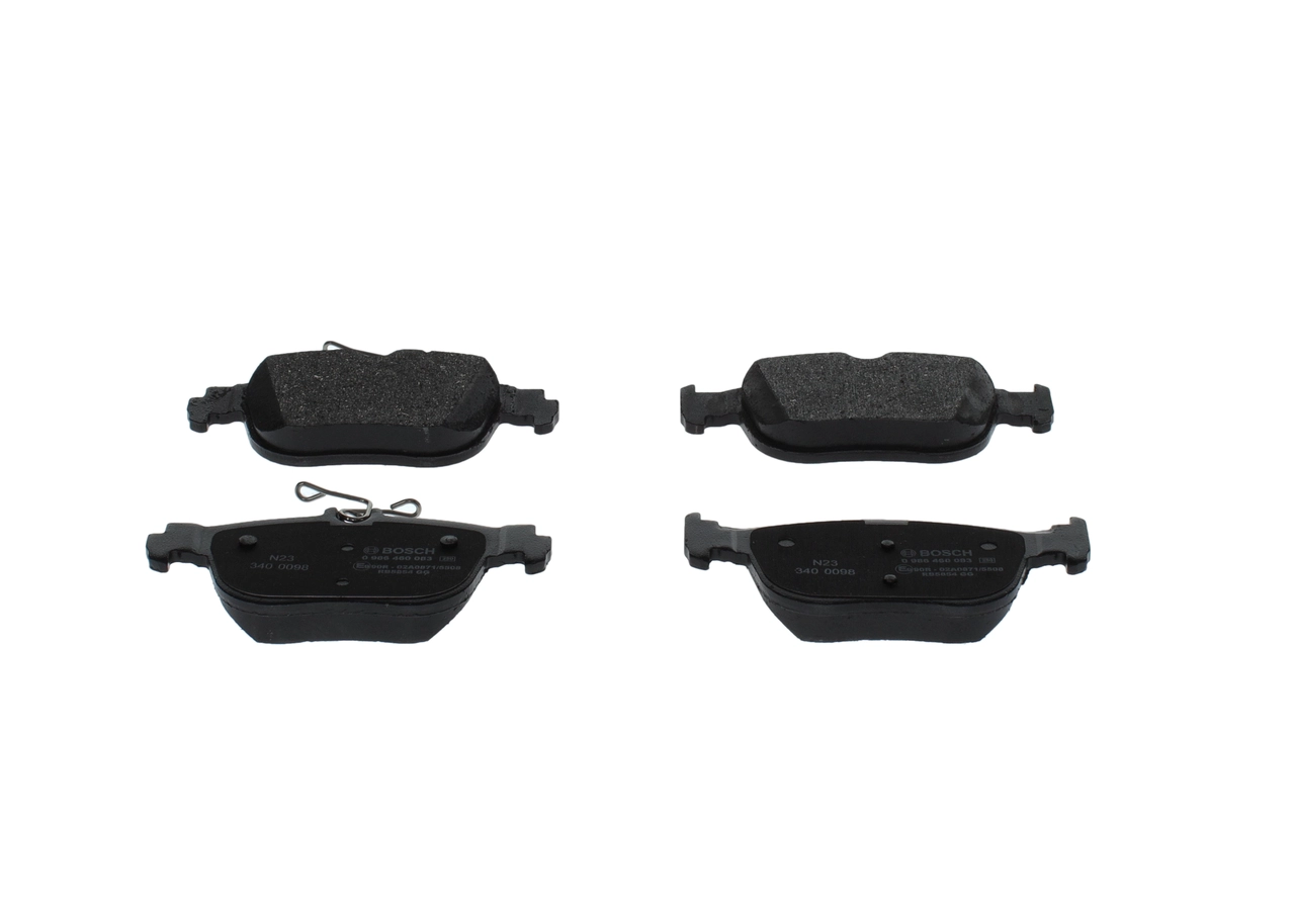 Комплект тормозных колодок дисковый тормоз BOSCH 0 986 460 083