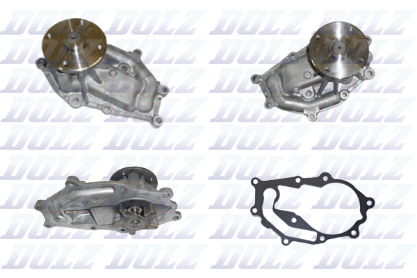 Водяной насос охлаждение двигателя DOLZ R240