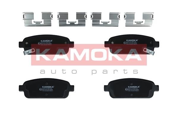 Комплект тормозных колодок дисковый тормоз KAMOKA JQ101147