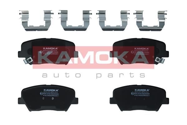 Комплект тормозных колодок дисковый тормоз KAMOKA JQ101270